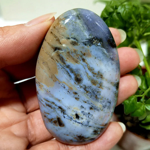 Ocean Jasper Palm Stone-ToShay.org