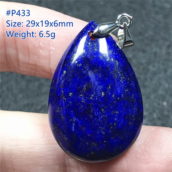 Blue Lapis Lazuli Pendant-ToShay.org