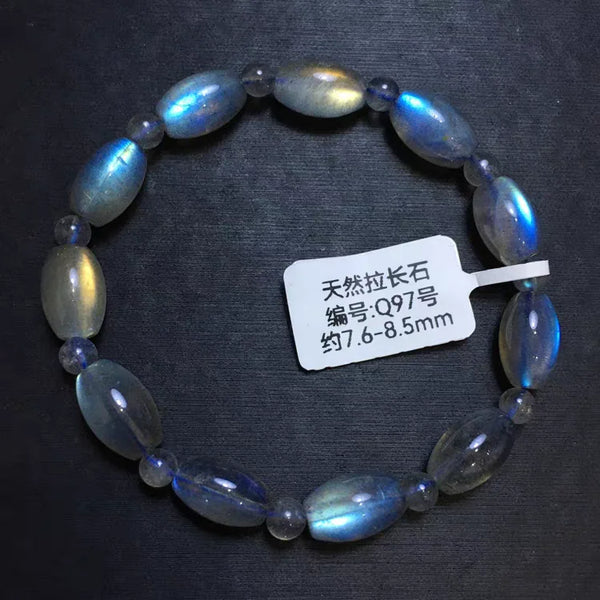 Blue Light Labradorite Bracelet-ToShay.org