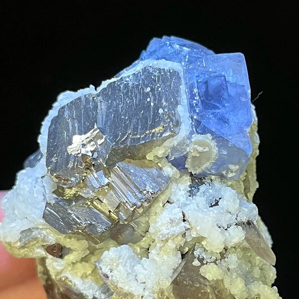 Blue Fluorite Crystal-ToShay.org