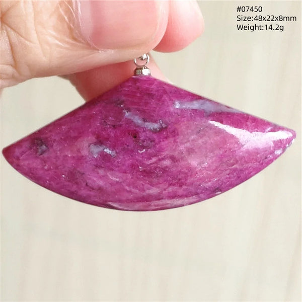 Red Ruby Zoisite Pendant-ToShay.org