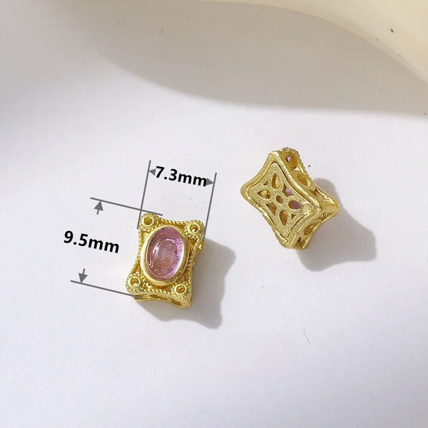 Gold Amethyst Beads-ToShay.org