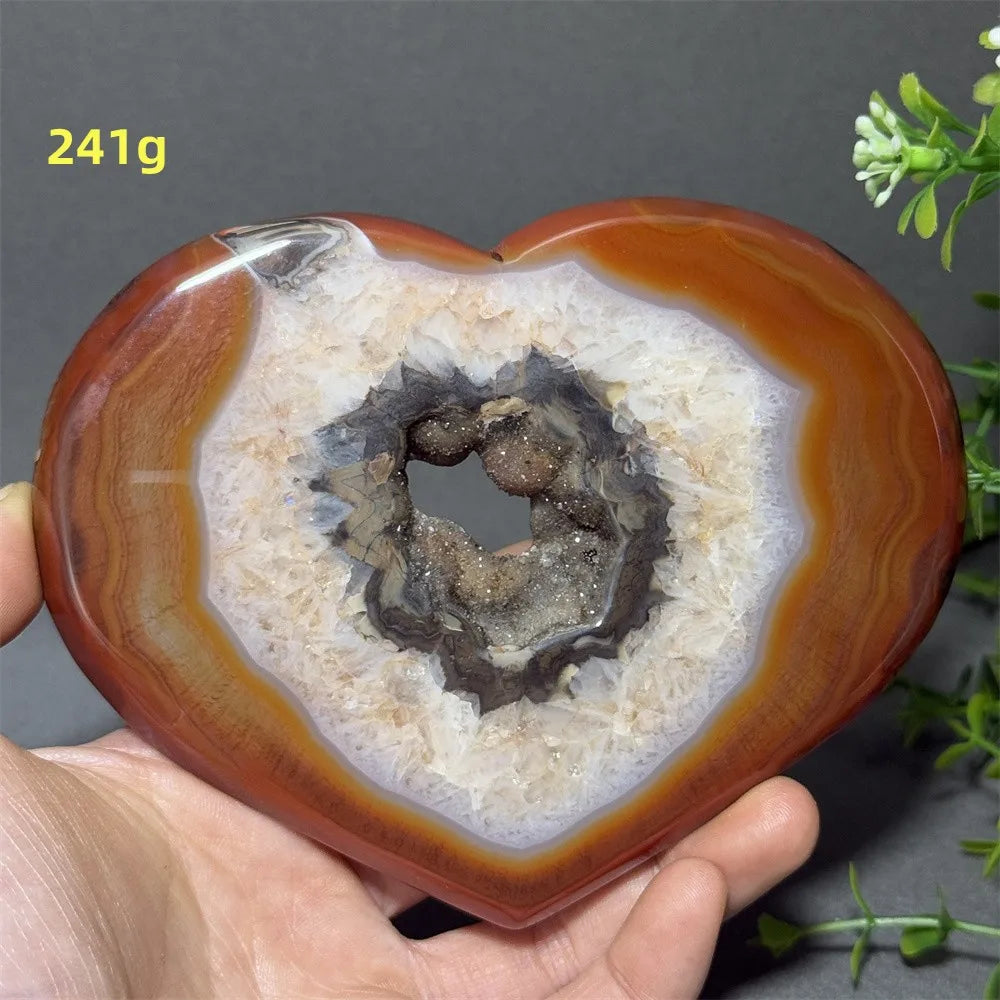 Red Agate Heart-ToShay.org