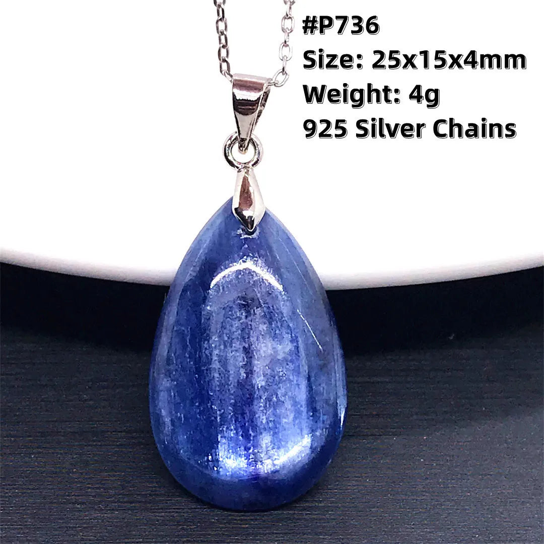 Blue Kyanite Pendant-ToShay.org