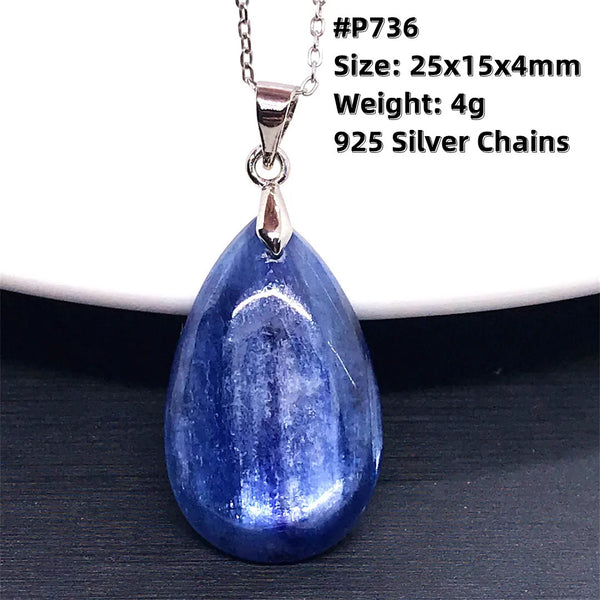 Blue Kyanite Pendant-ToShay.org