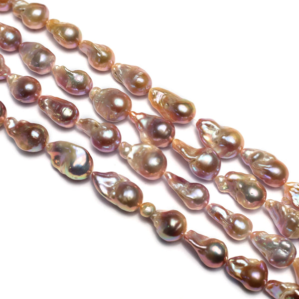 Gold Baroque Fishtail Pearl-ToShay.org