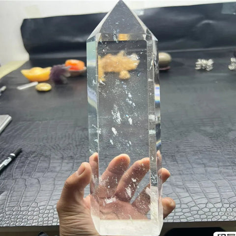 Clear Melting Stone Quartz Point-ToShay.org