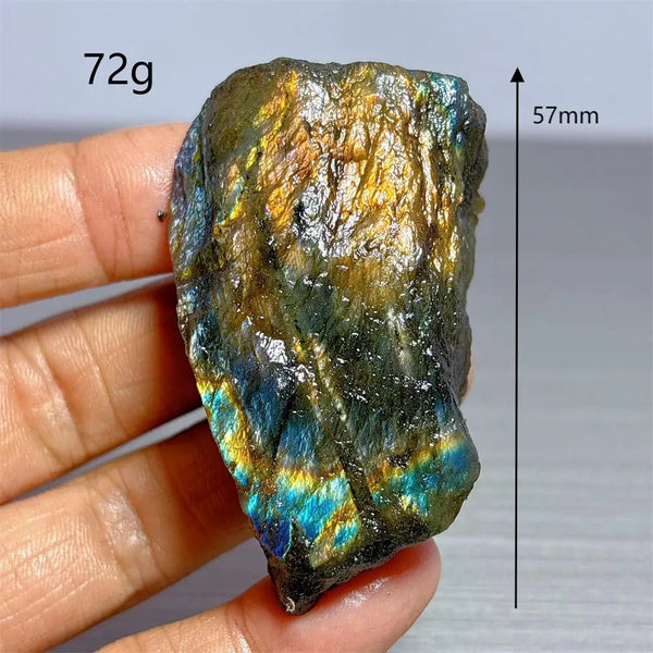Blue Rainbow Labradorite Crystal-ToShay.org