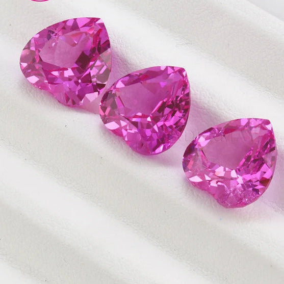 Pink Sapphire Heart-ToShay.org