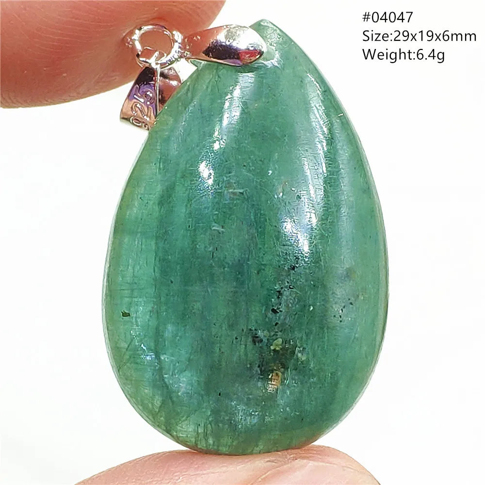 Green Blue Kyanite Pendant-ToShay.org