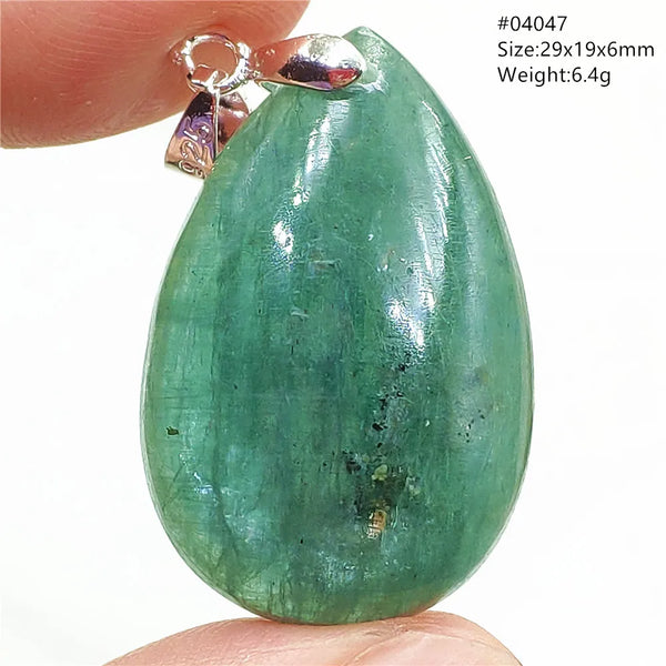 Green Blue Kyanite Pendant-ToShay.org