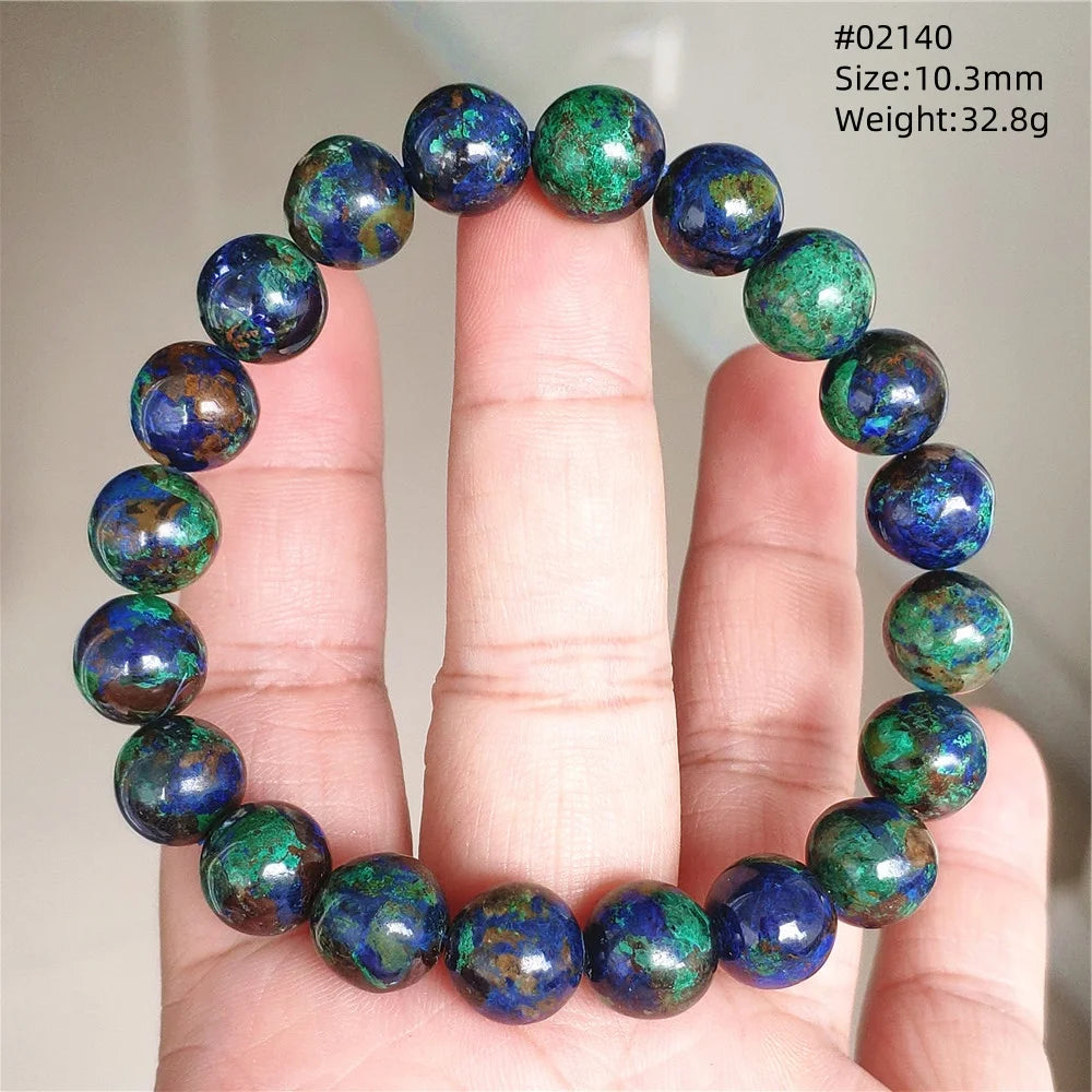 Blue Malachite Azurite Bracelet-ToShay.org