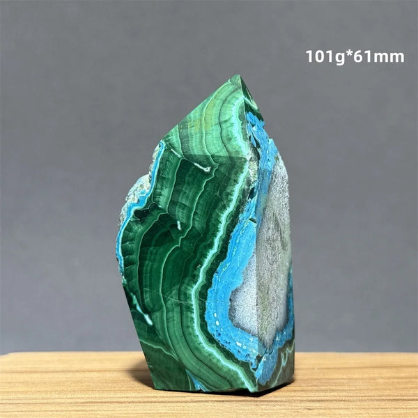 Blue Chrysocolla Point-ToShay.org