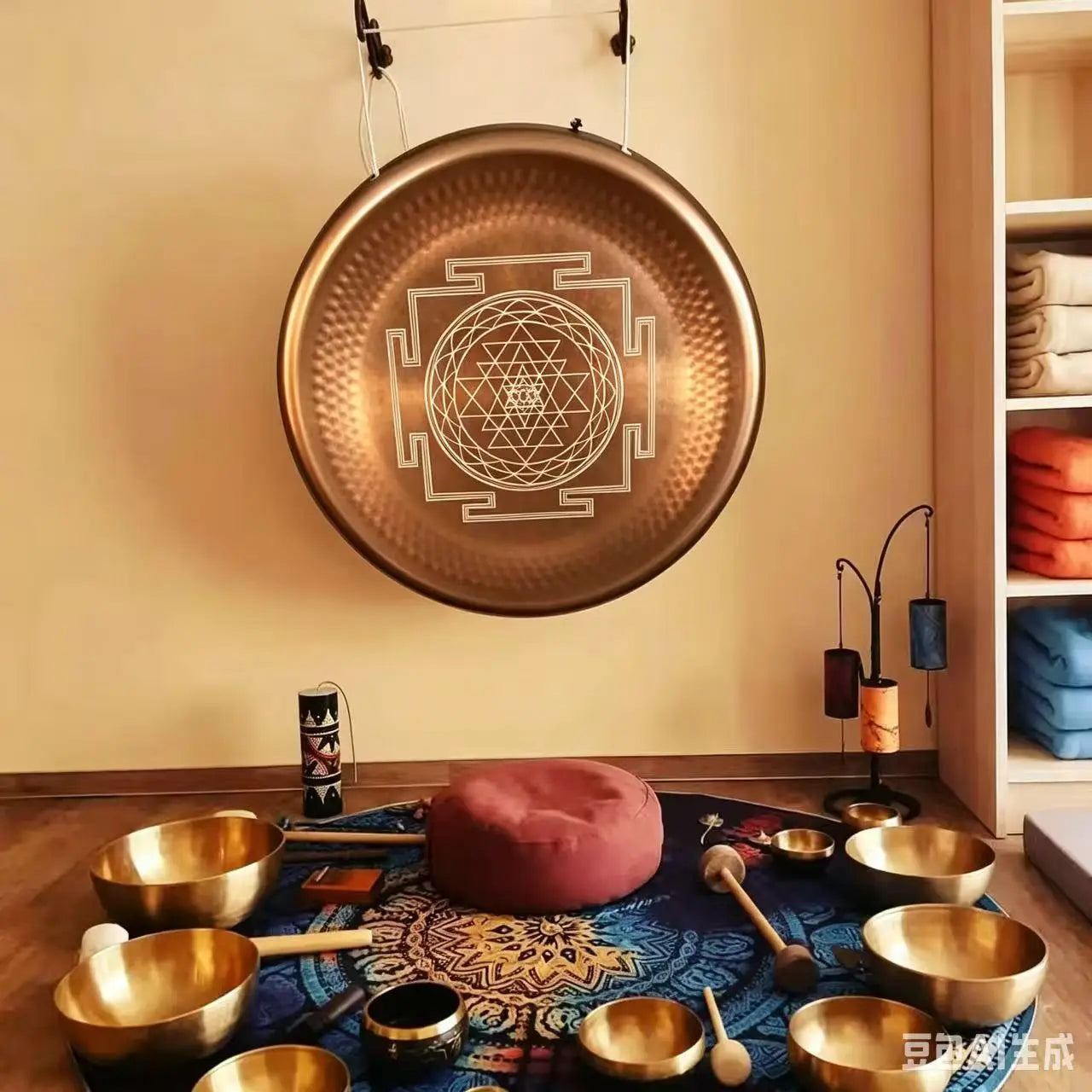 Nickel Sri Yantra Gong-ToShay.org