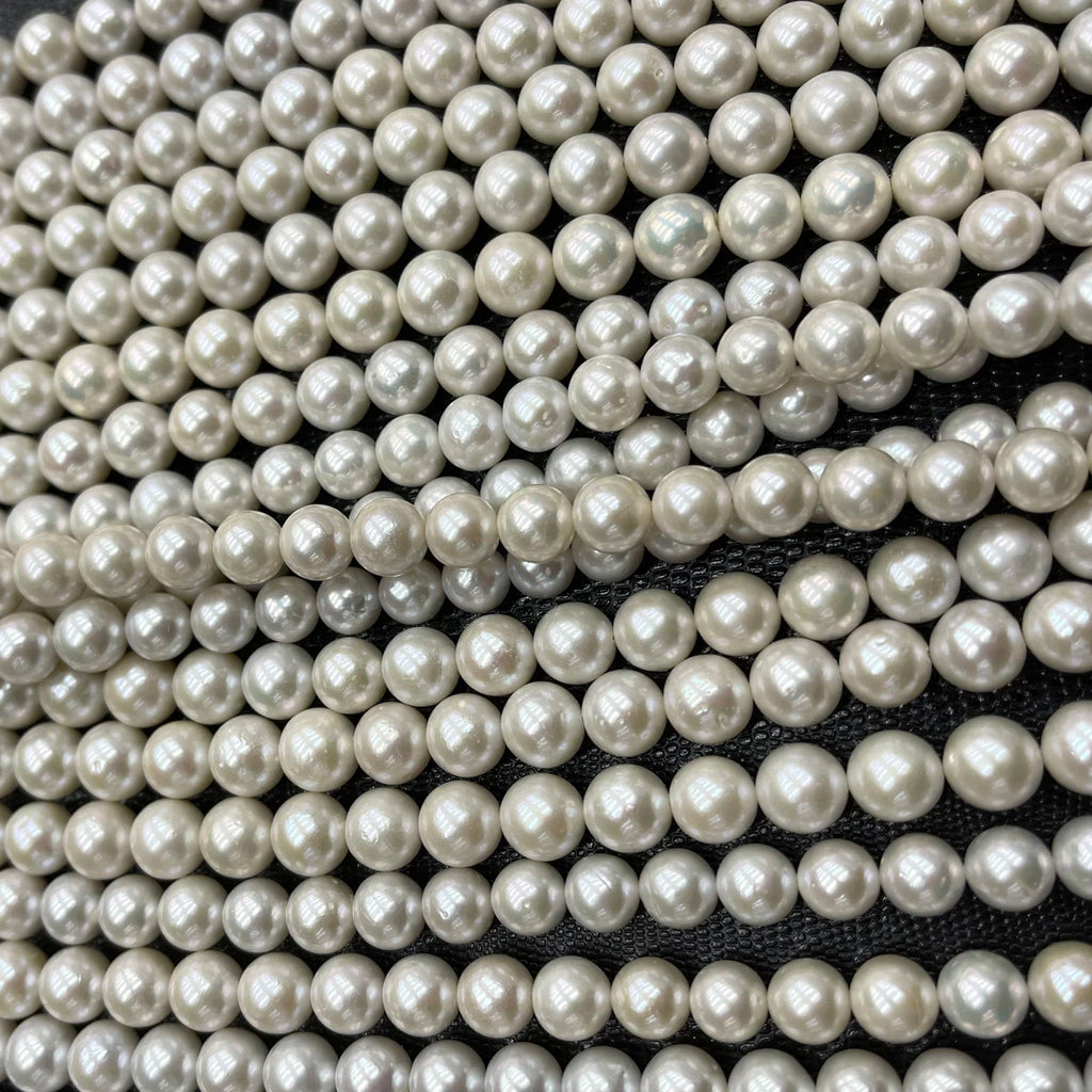 White Pearl Beads-ToShay.org