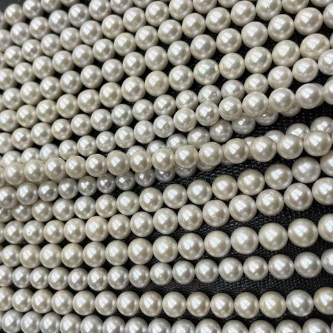 White Pearl Beads-ToShay.org