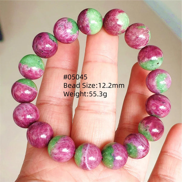 Red Ruby Zoisite Bracelet-ToShay.org