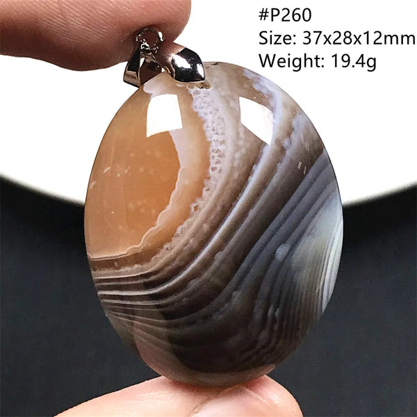 Black Lace Agate Pendant-ToShay.org