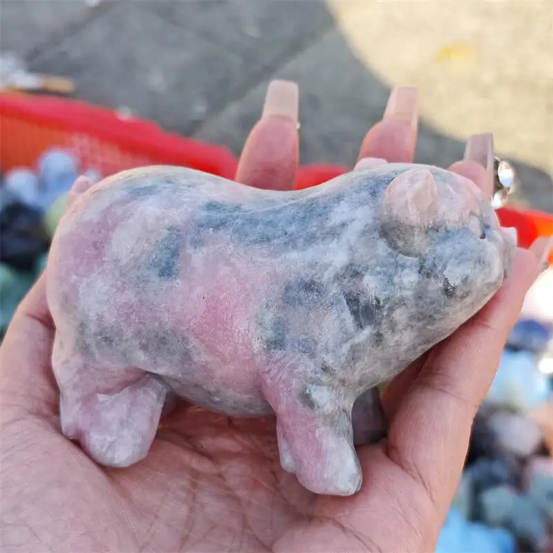 Pink Quartz Pig-ToShay.org