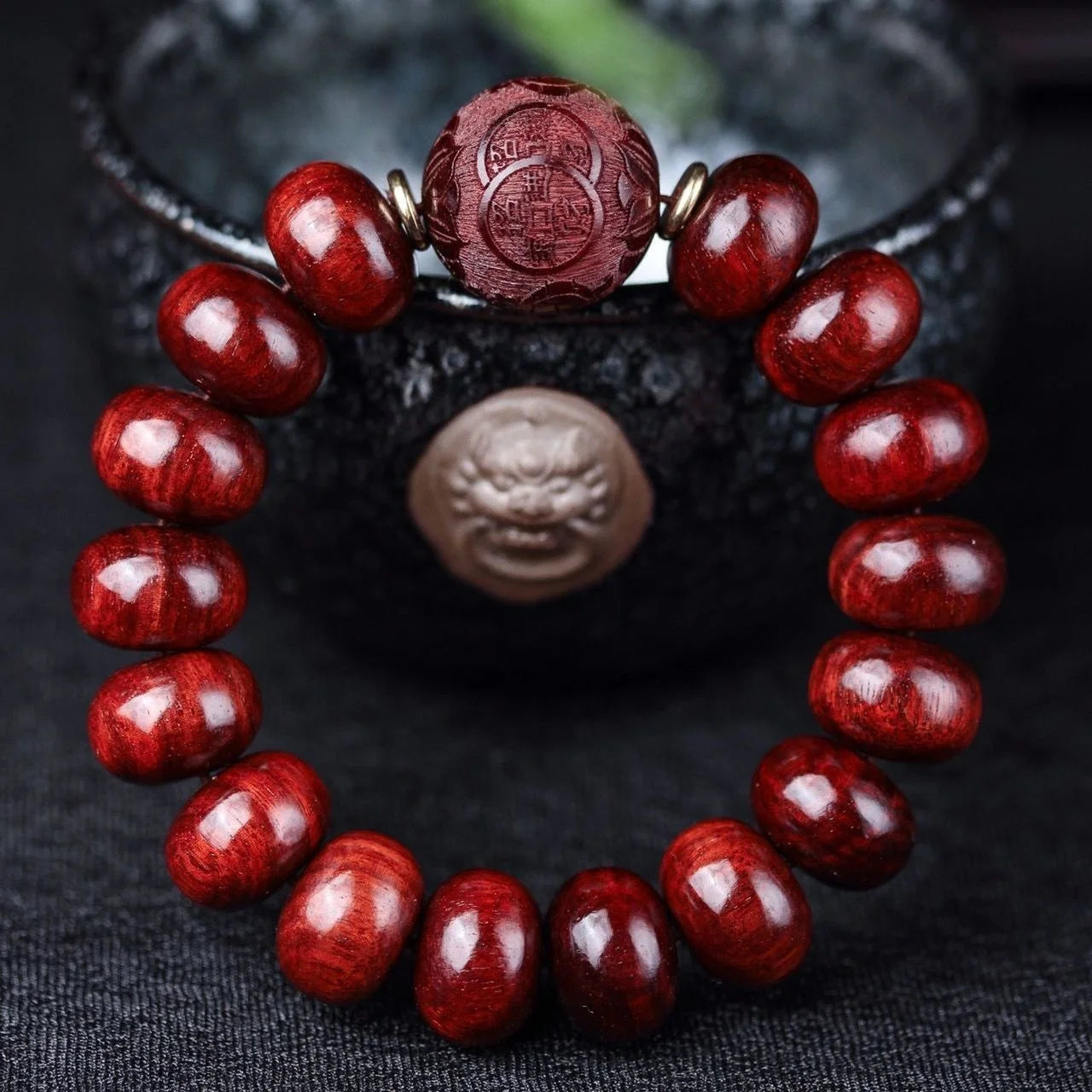 Red Sandalwood Beads-ToShay.org