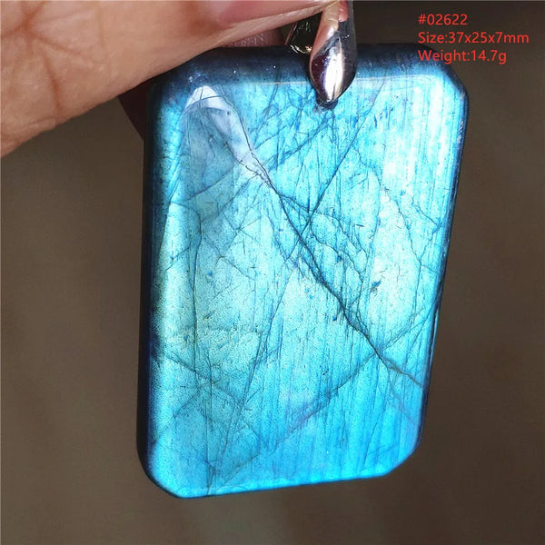 Blue Light Labradorite Pendant-ToShay.org