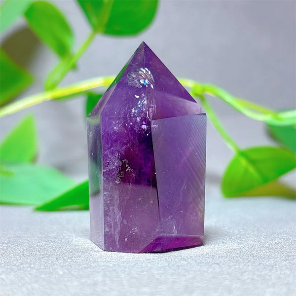 Purple Amethyst Wand Point-ToShay.org