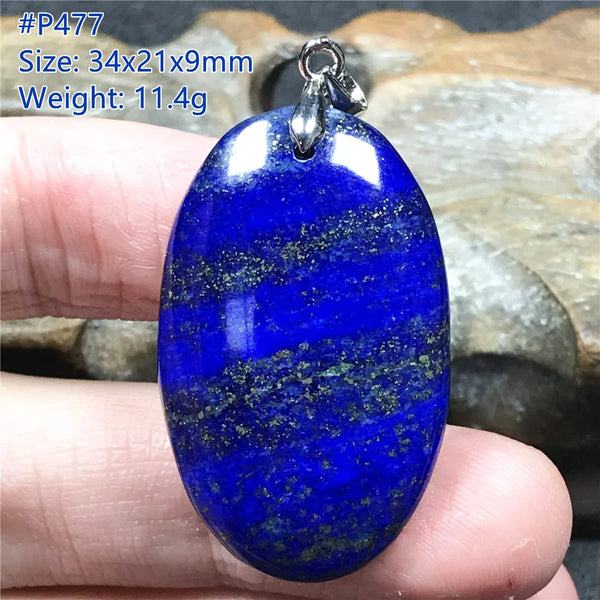 Blue Lapis Lazuli Pendant-ToShay.org