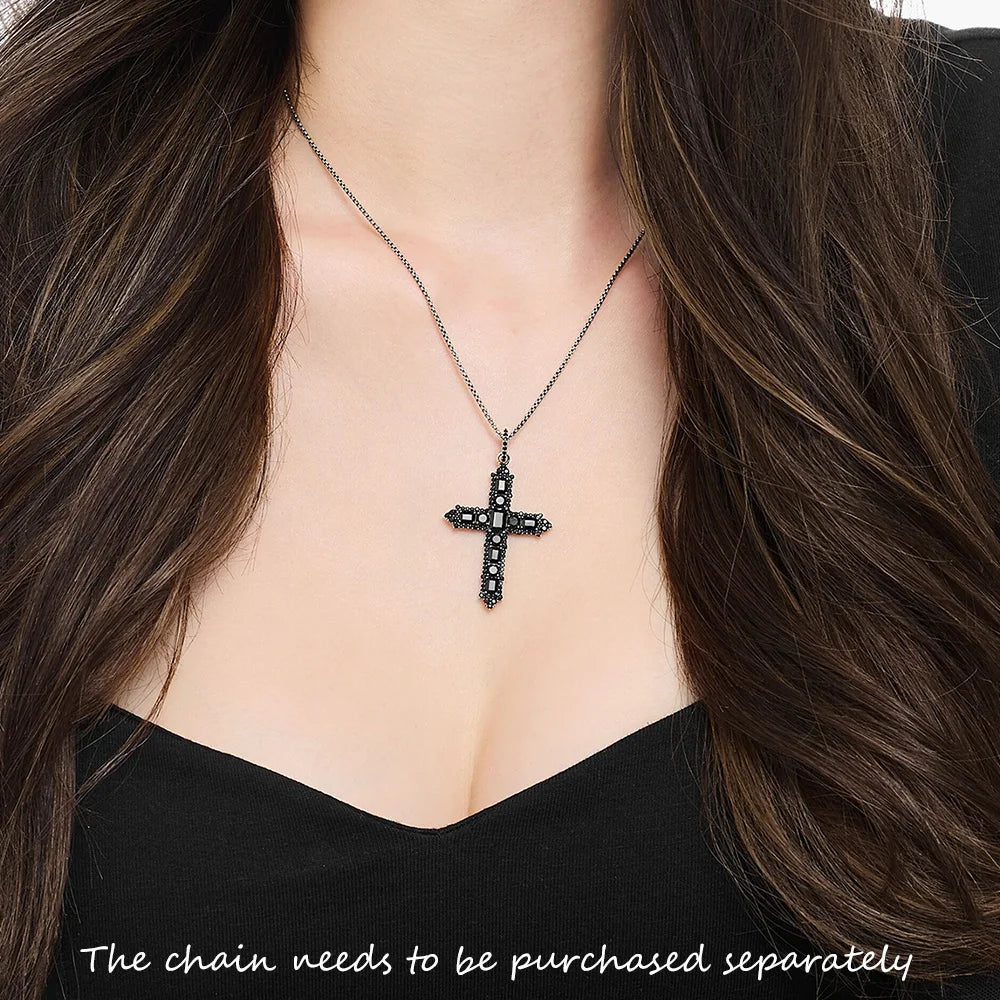 Black Cross Pendant-ToShay.org