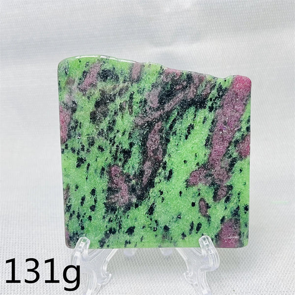 Green Epidote Slice-ToShay.org