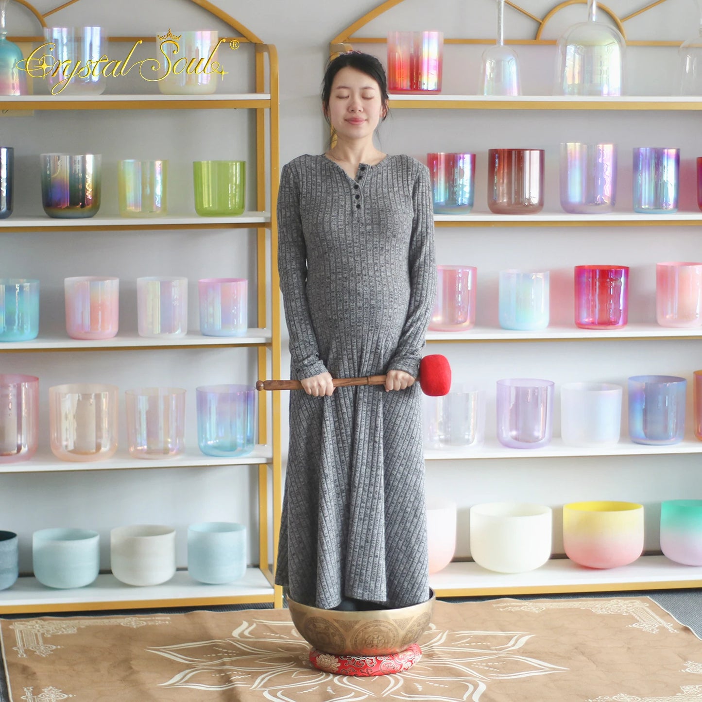 Tibetan Foot Singing Bowl-ToShay.org