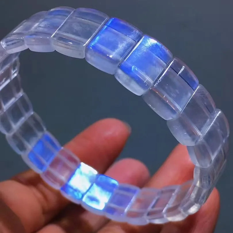 Blue Moonstone Bangle-ToShay.org