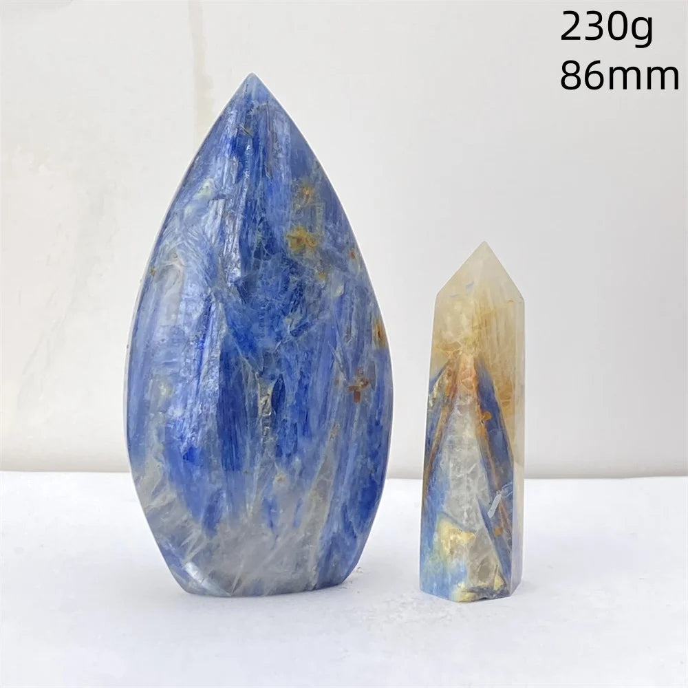 Blue Kyanite Crystal Torch-ToShay.org