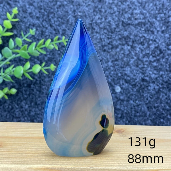 Blue Lace Agate Torch-ToShay.org