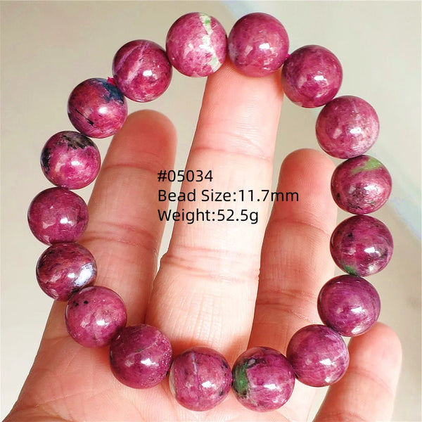 Red Ruby Zoisite Bracelet-ToShay.org