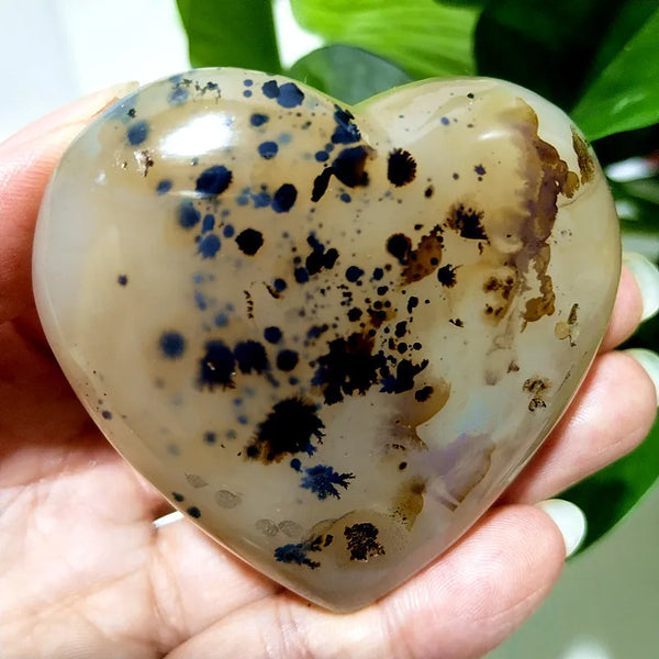 Green Moss Agate Heart-ToShay.org