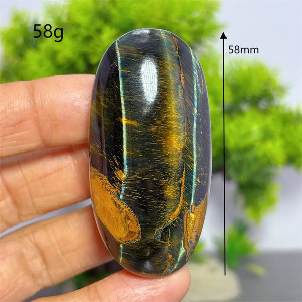 Blue Yellow Tiger Eye Stone-ToShay.org