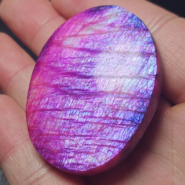 Red Rainbow Moonstone-ToShay.org