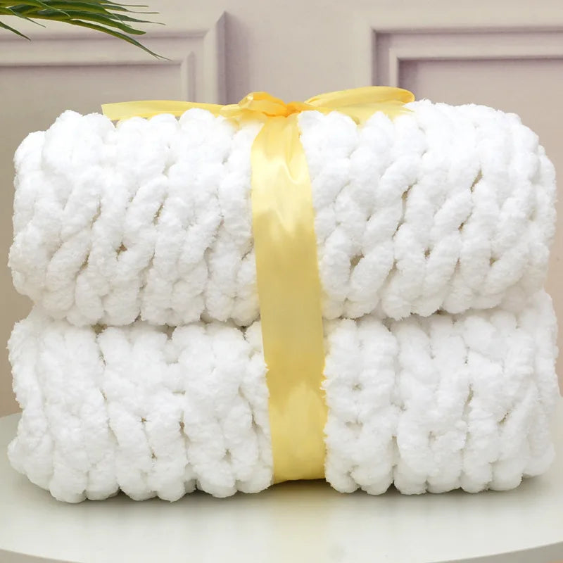 Knitted Throw Blanket-ToShay.org