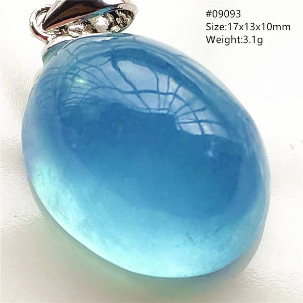 Blue Aquamarine Pendant-ToShay.org
