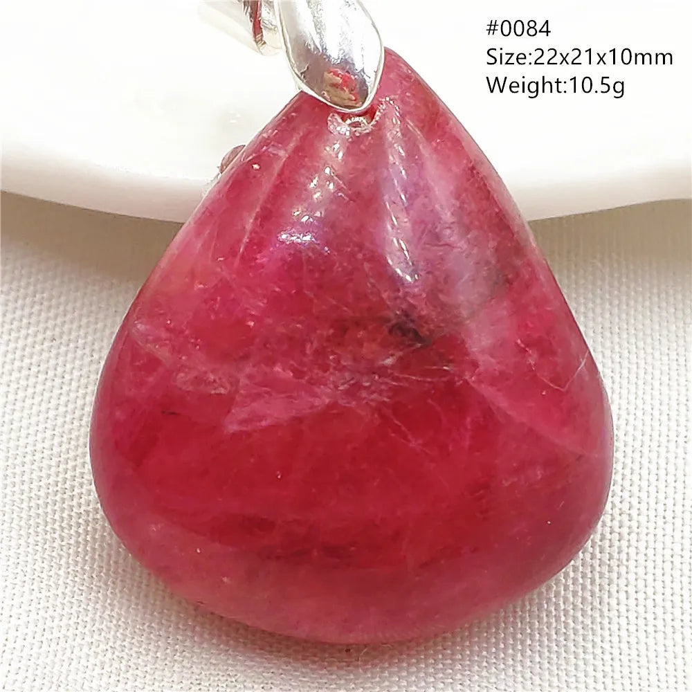 Red Rhodonite Pendant-ToShay.org