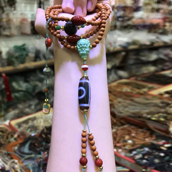 Brown Olive Pit Bracelet-ToShay.org