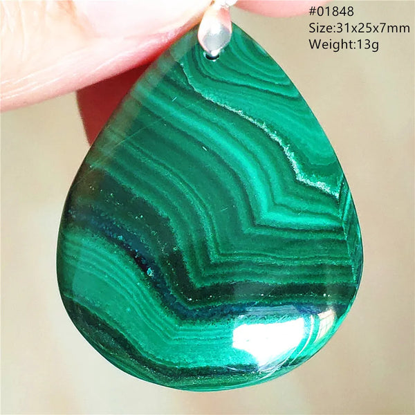 Green Malachite Pendant-ToShay.org