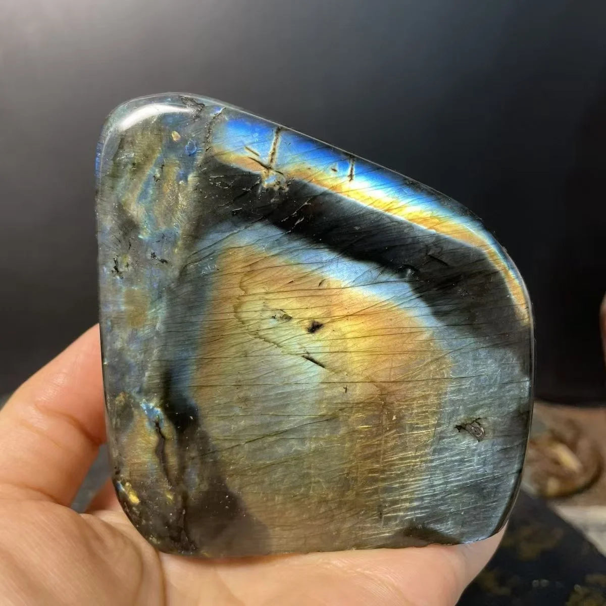 Blue Labradorite Moonstone-ToShay.org