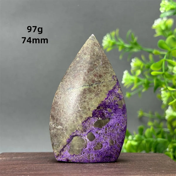 Purple Atlantis Amethyst Torch-ToShay.org