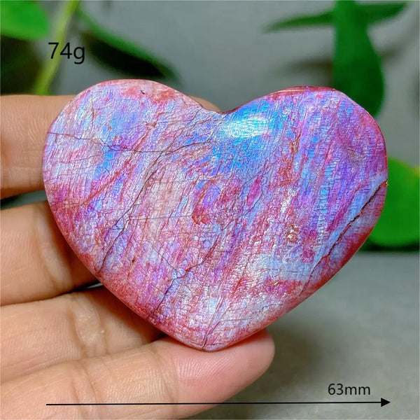 Red Moonstone Heart-ToShay.org
