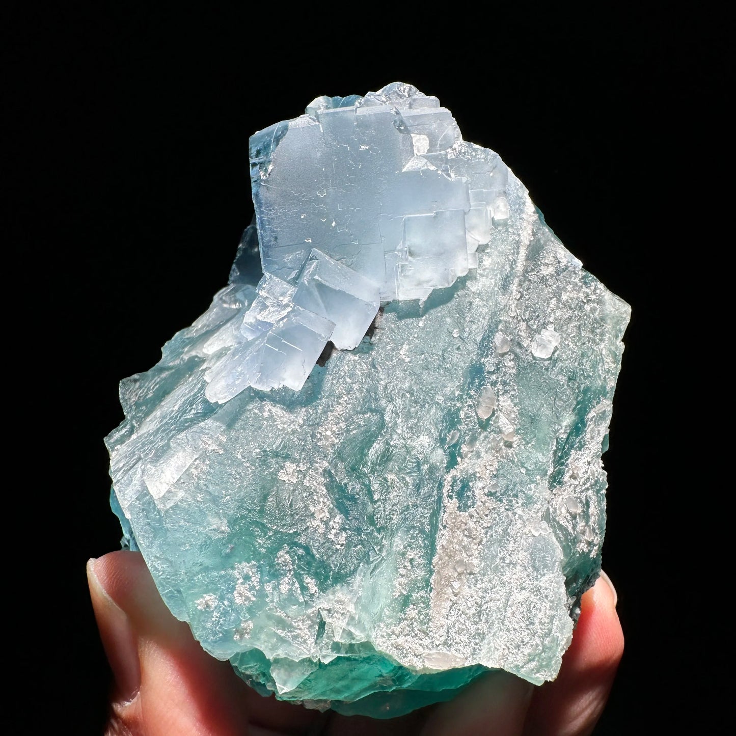 Blue Fluorite Quartz-ToShay.org