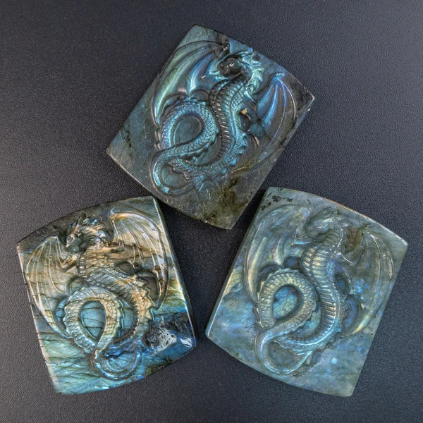 Blue Flash Labradorite Pendant-ToShay.org