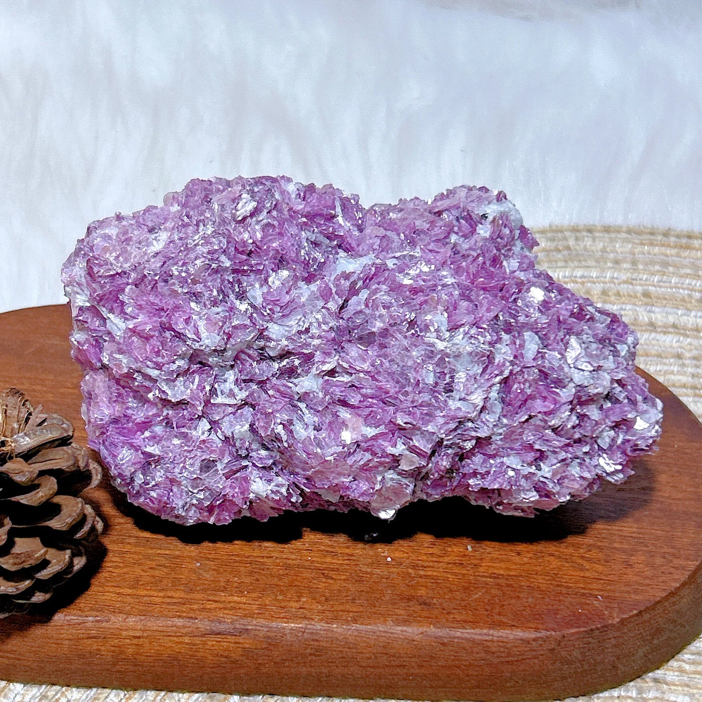 Purple Lepidolite Raw Stone-ToShay.org