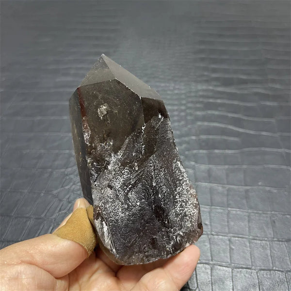Smoky Rainbow Quartz Crystal-ToShay.org