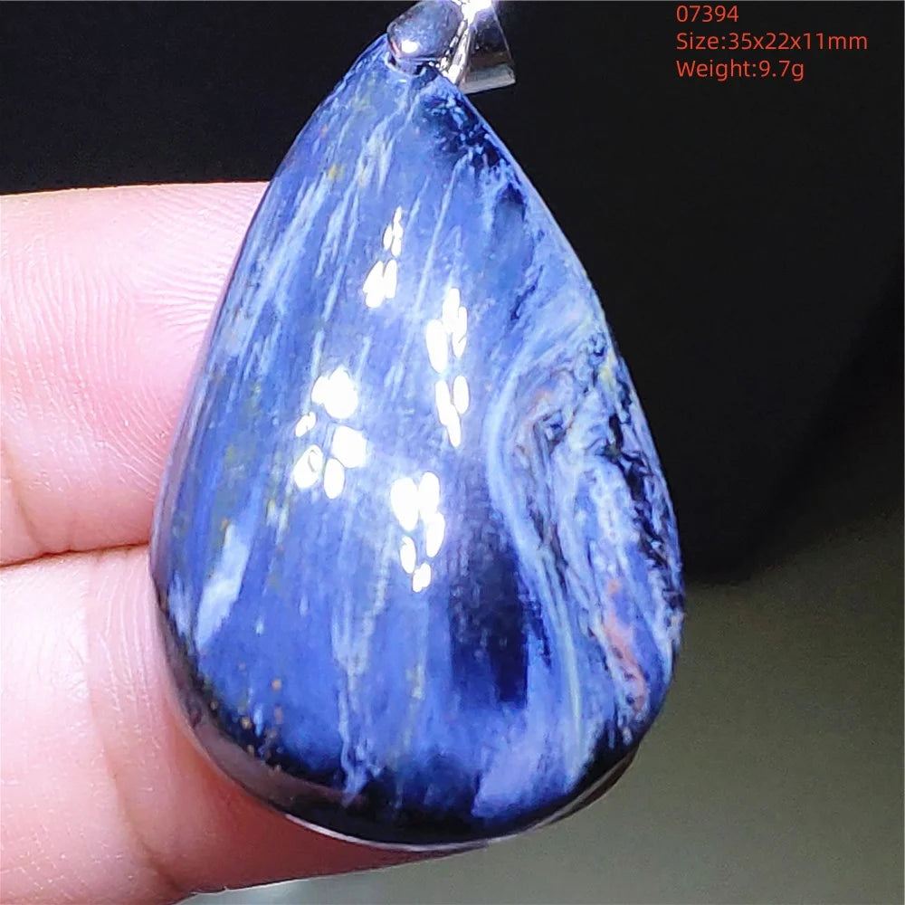 Blue Pietersite Pendant-ToShay.org